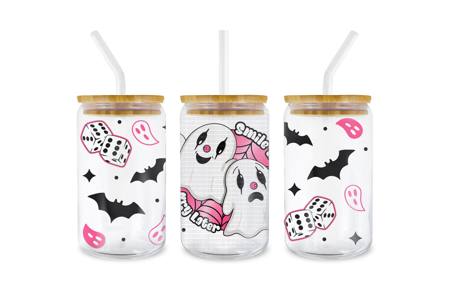 Smile Now Cry Later Sublimation Transfer