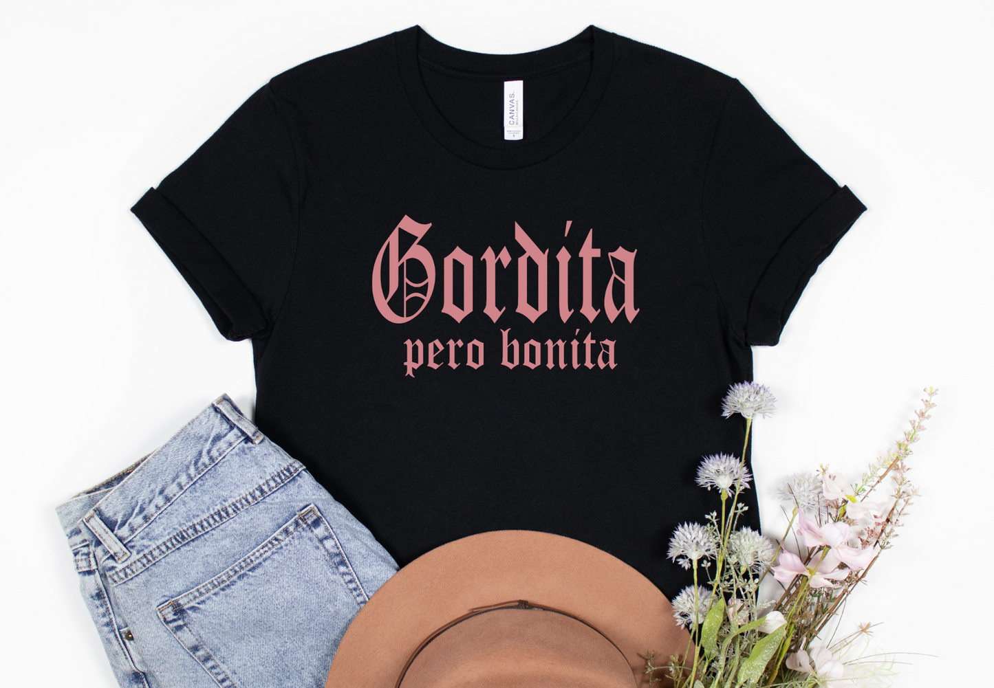 Gordita pero bonita dusty rose