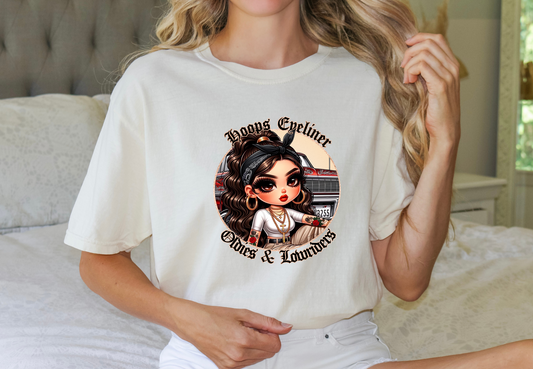 Hoops Eyeliner Oldies & Lowriders HTV