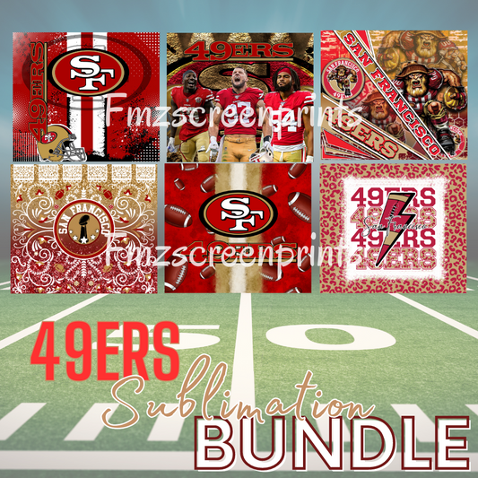 49 ers Sublimation Bundle
