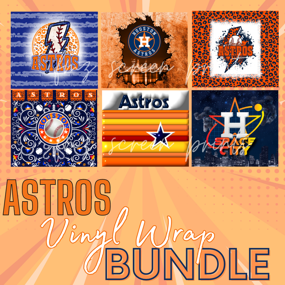 Astros Girl Tumbler Wrap 