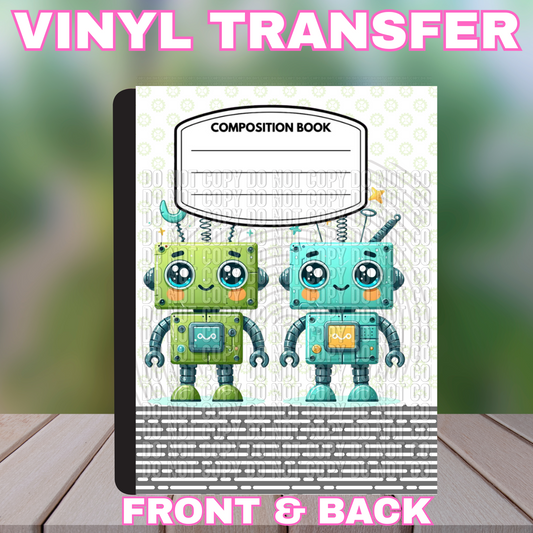 Robots Notebook Cover