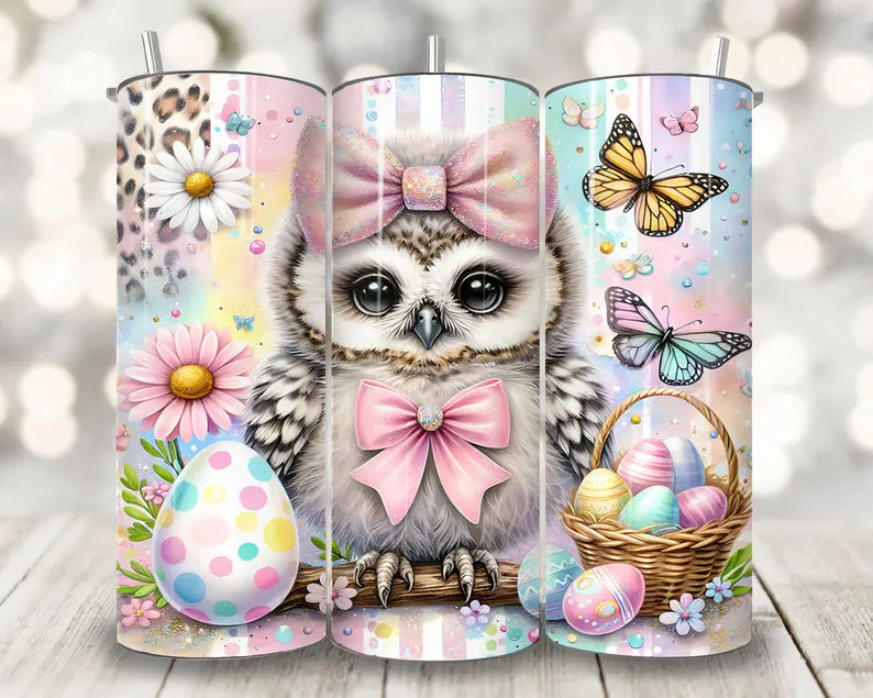 Cute Easter animal Tumbler Transfer