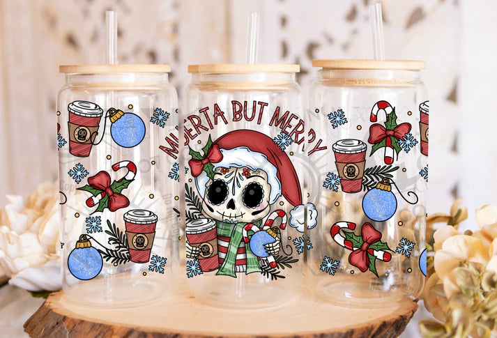 Muerta But Merry UV DTF