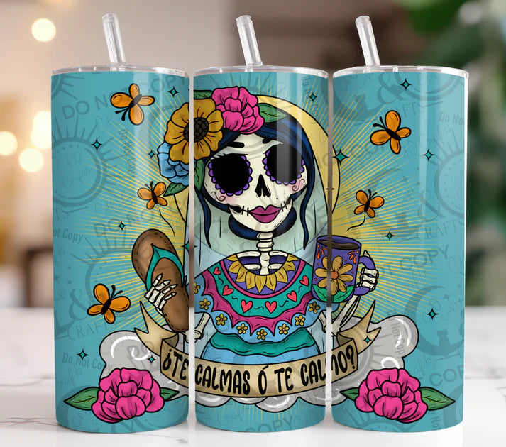 Te Calmas o te calmo Tumbler Transfer