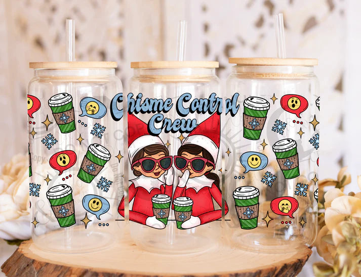 Chisme Control Crew UV DTF