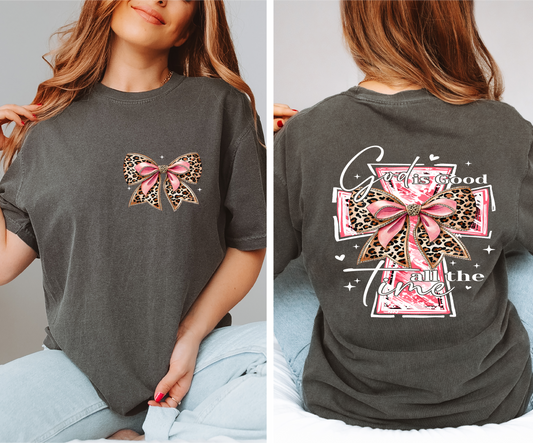 Good is Good all the time front back DTF transfer