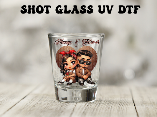 Always and forever #1 UV DTF Decal