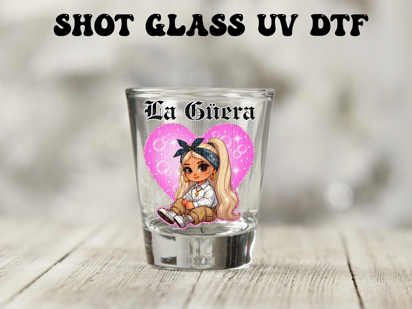 La Guera UV DTF Decal