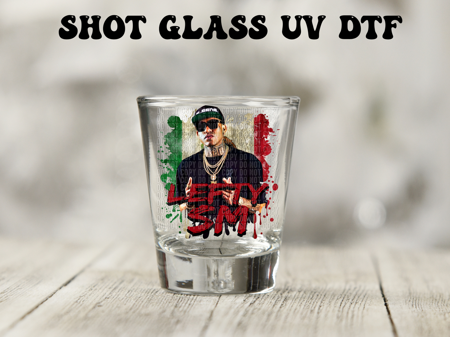 Lefty UV DTF Decal