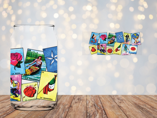 Loteria Libbey Sublimation Transfer