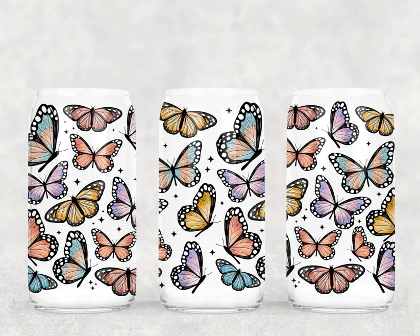 Butterflies UV DTF Wrap