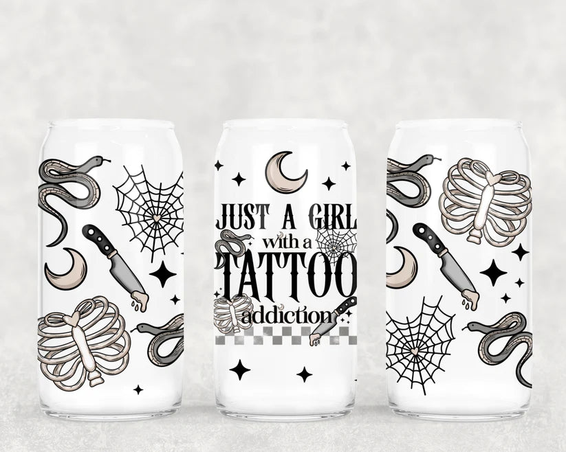 Tattoo Addiction UV DTF Wrap