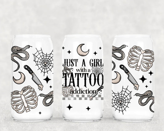Tattoo Addiction UV DTF Wrap