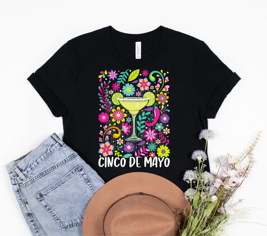 5 De Mayo margarita DTF transfer