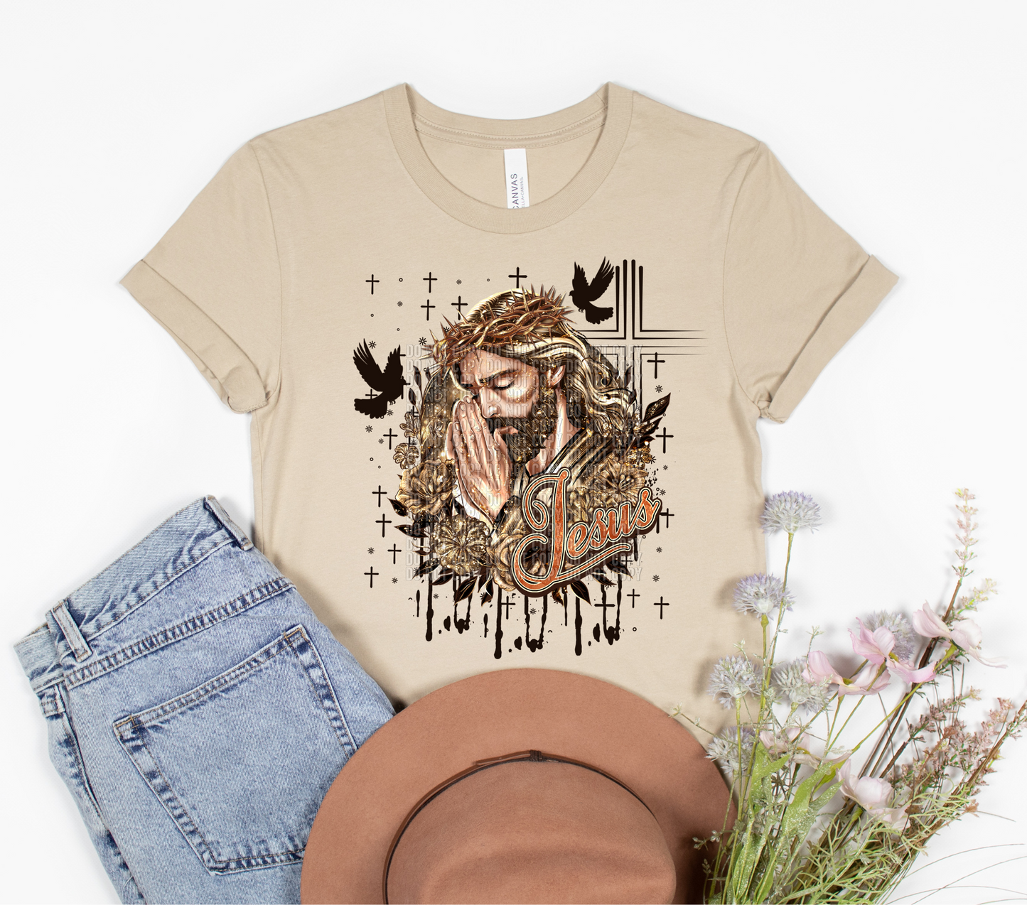 Jesus - DTF transfer