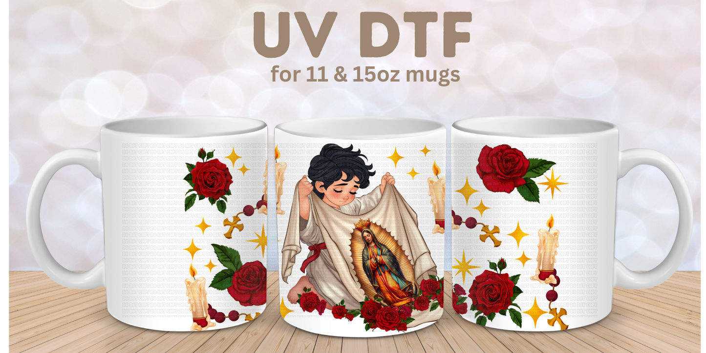 Juan Diegito UV DTF Mug wrap