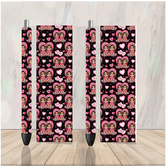 Smile now cry later black Pen Wrap