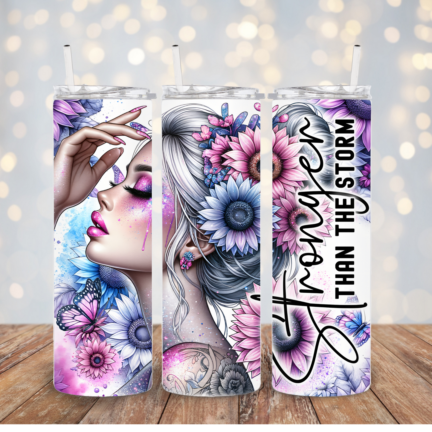 You are stronger the the storm Sublimation Transfer
