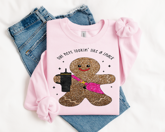 Out here looking like a snack gingerbread Direct To Film Transfer