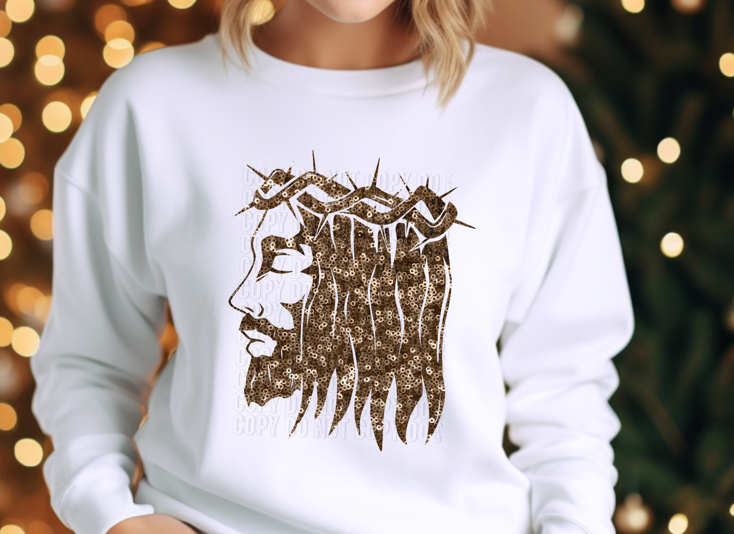 Faux Sequin CHRIST HTV