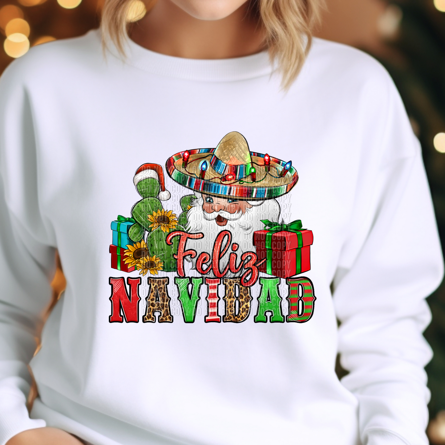 Feliz Navidad sombrero Santa