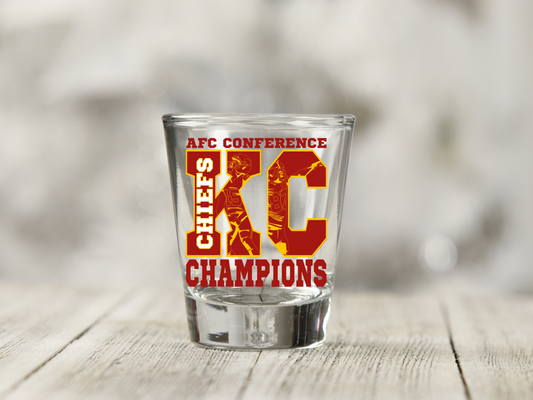 AFC Champions UV DTF Decal