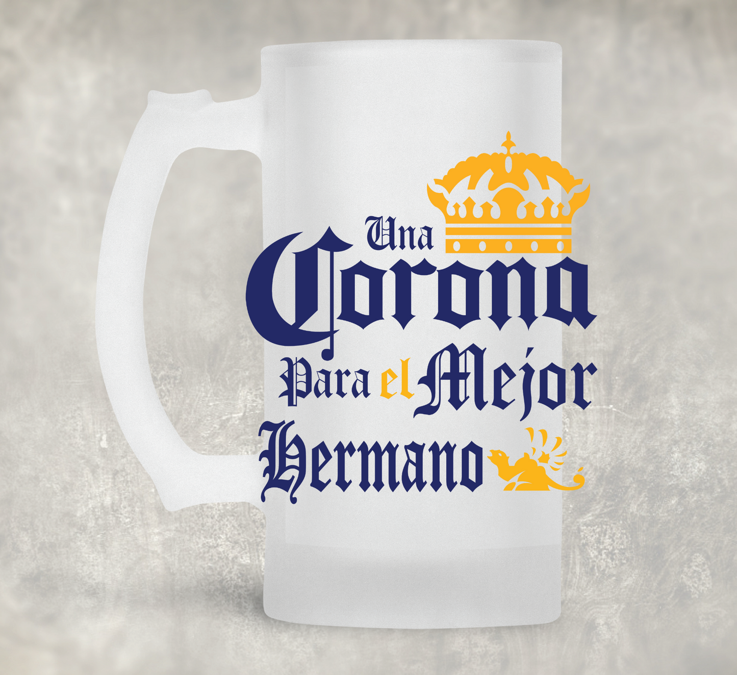 Una Corona UV DTF Decal
