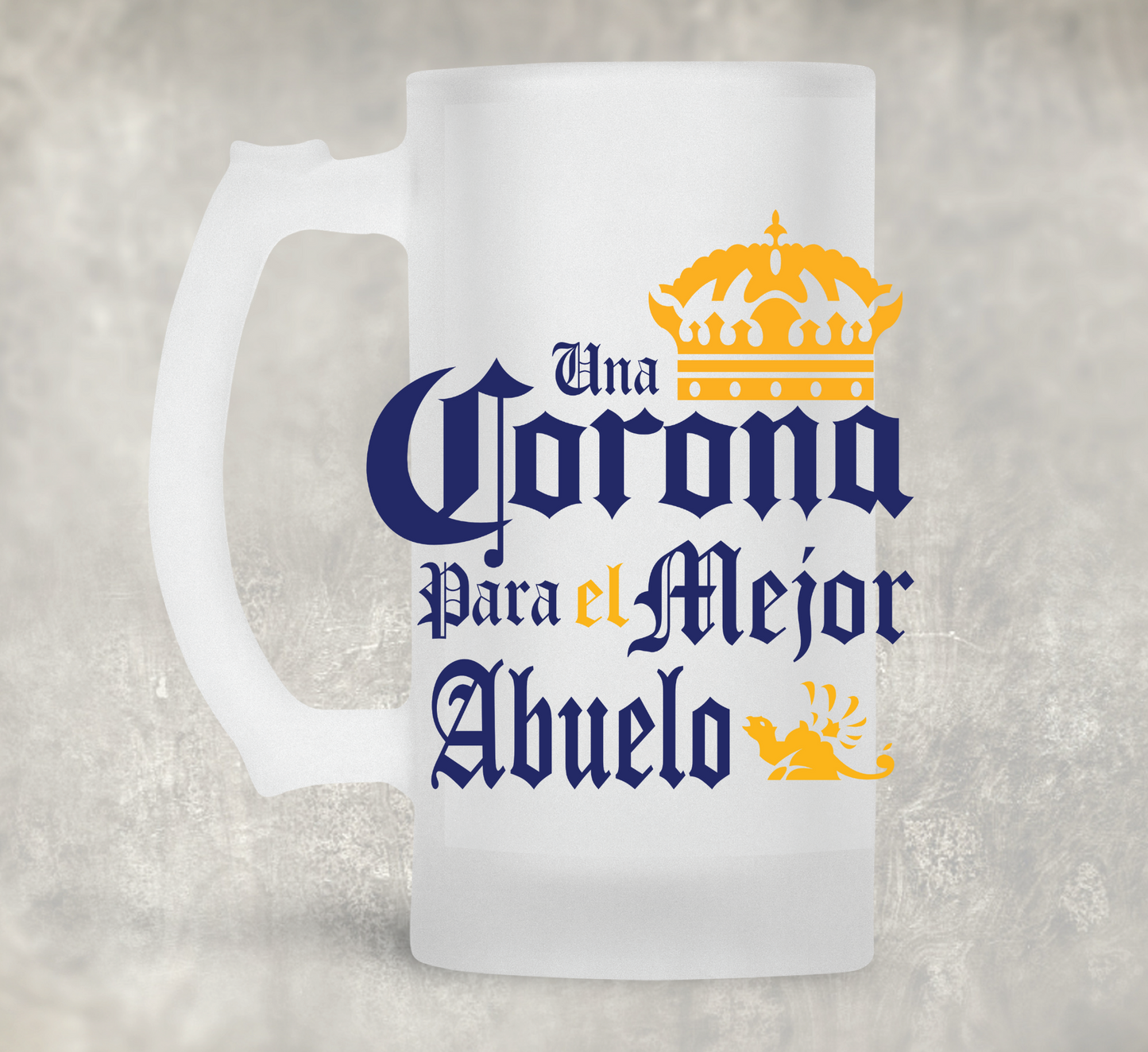 Una Corona UV DTF Decal