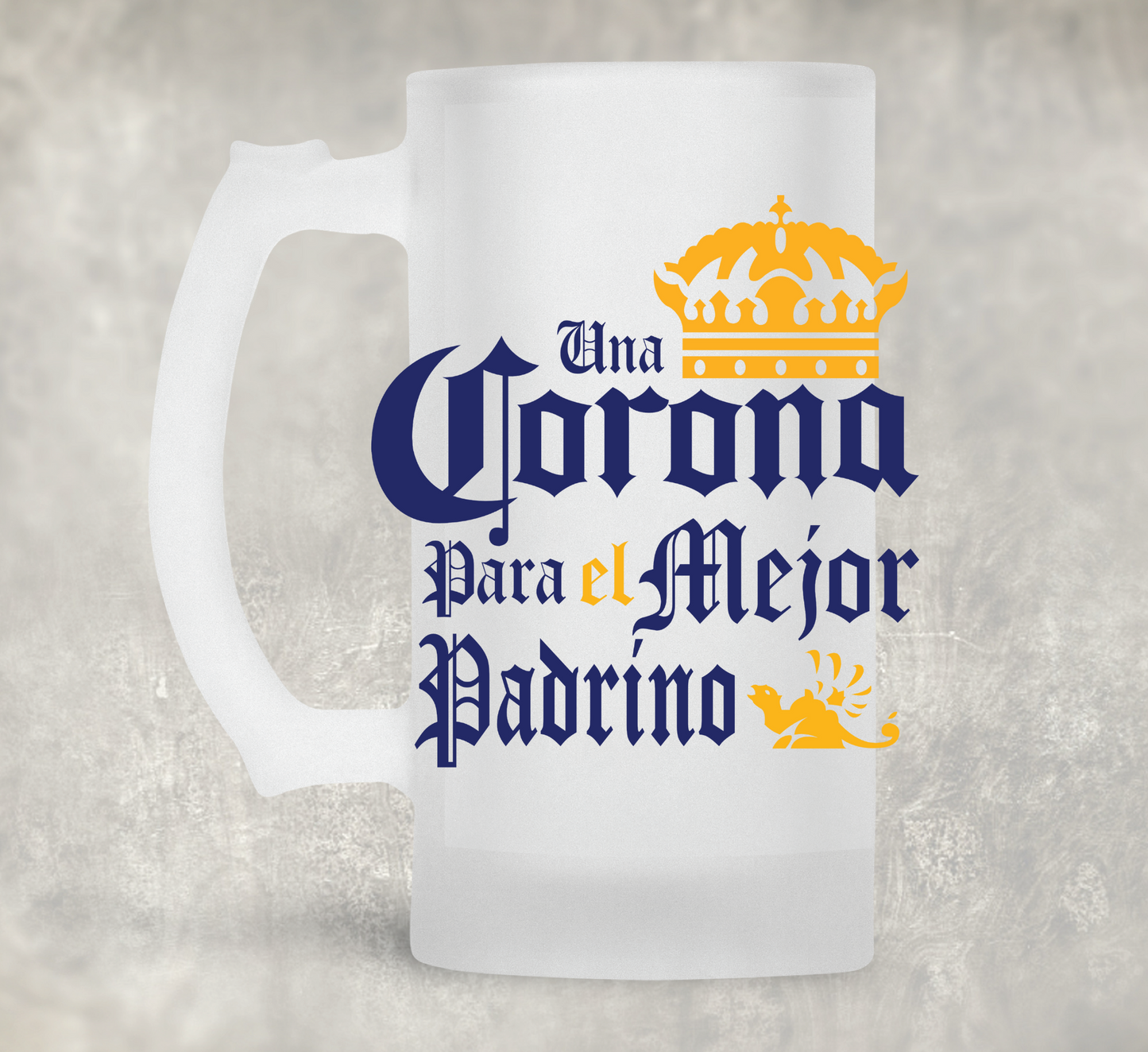 Una Corona UV DTF Decal