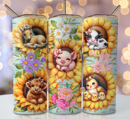 Farm Animals Sublimation Transfer