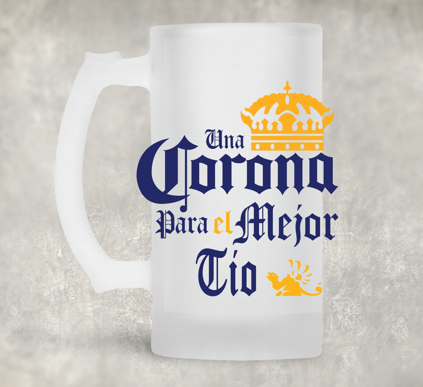 Una Corona UV DTF Decal