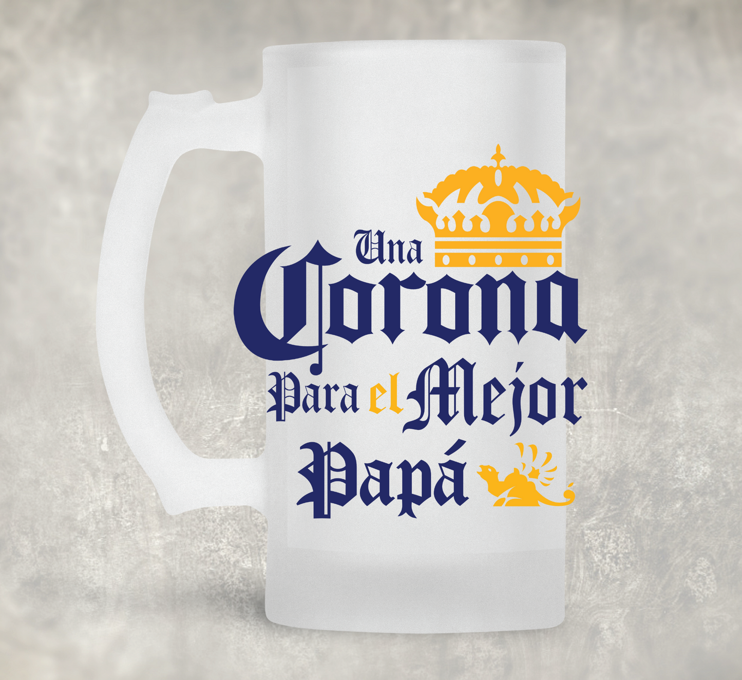 Una Corona UV DTF Decal