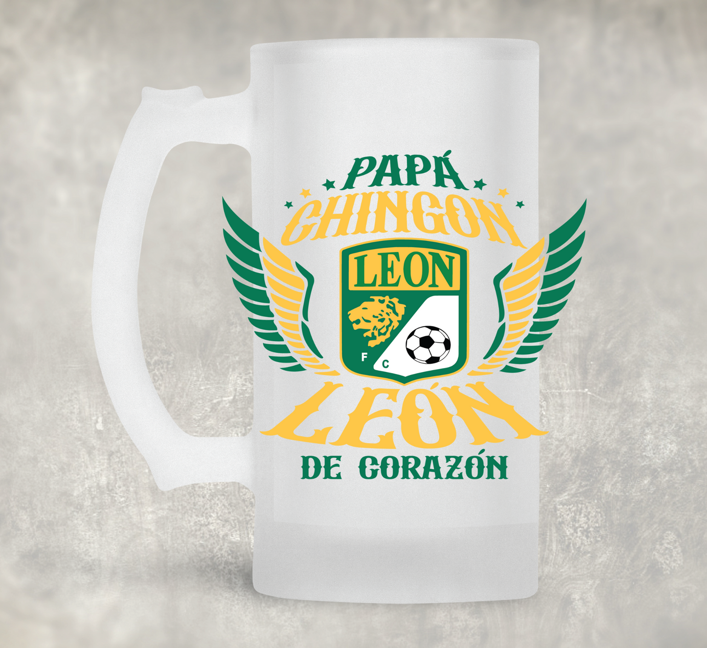 Papa Mas Chingon Soccer edition  uv dtf  Transfer