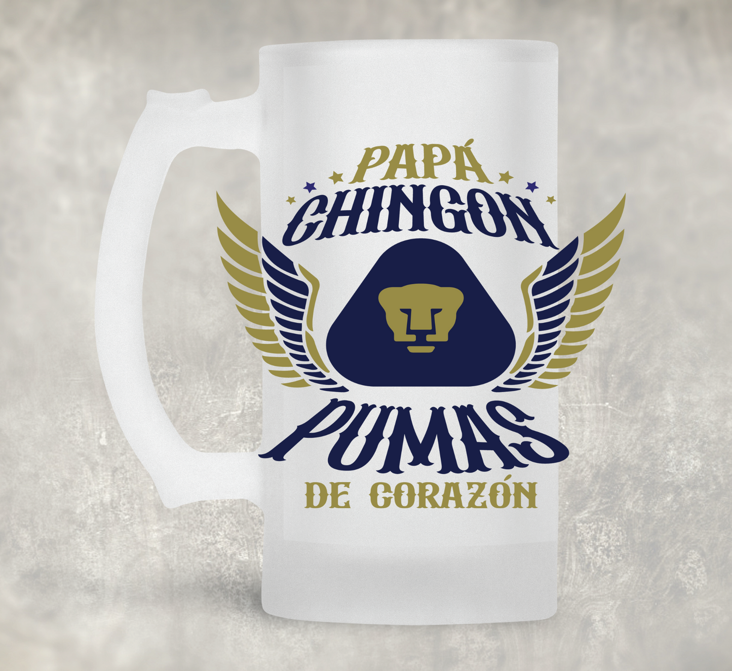 Papa Mas Chingon Soccer edition  uv dtf  Transfer