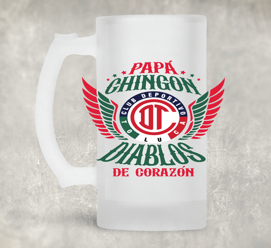 Papa Mas Chingon Soccer edition  uv dtf  Transfer