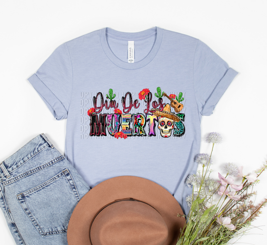 Dia De los muertos Screen Print