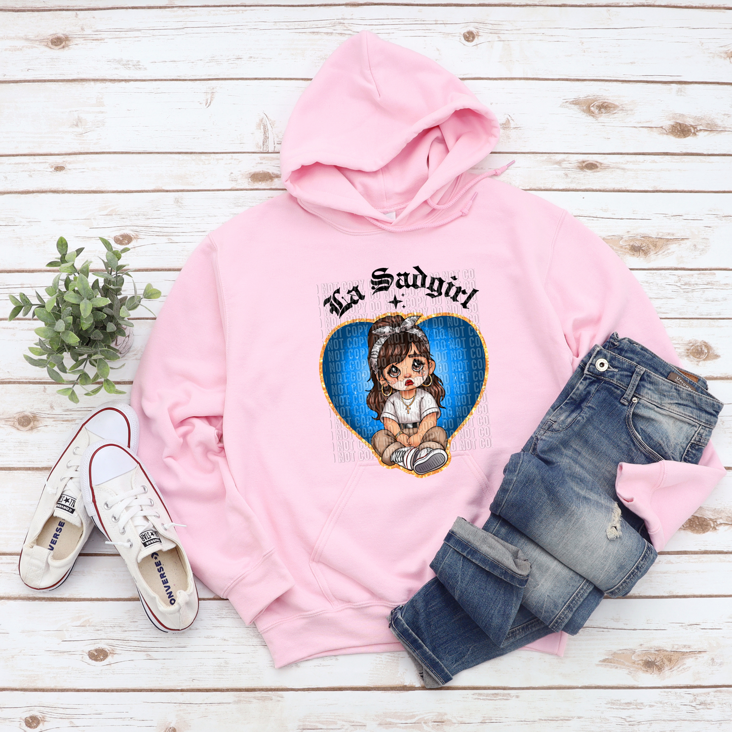 La Sad Girl blue HTV