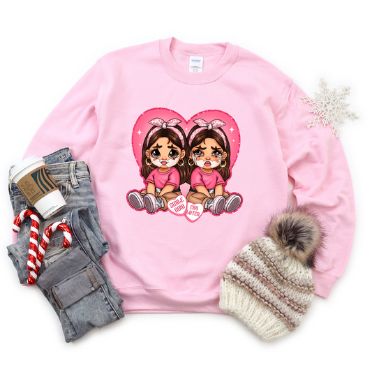 Smile Now Cry Later Clear Film Screen Print