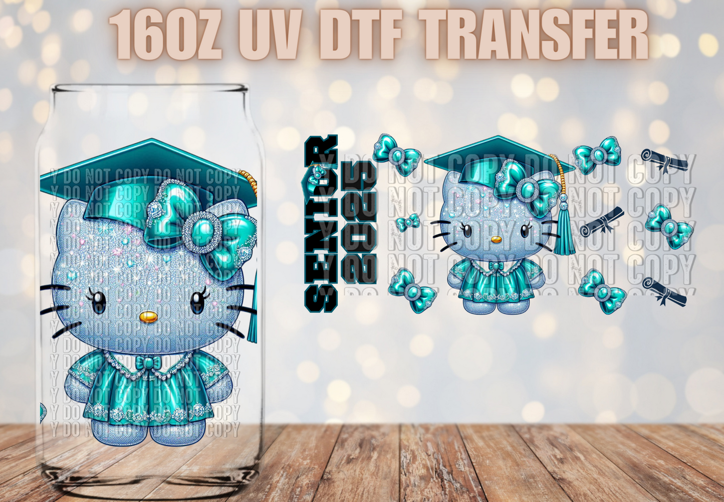 2025 Graduation Gatita UV DTF