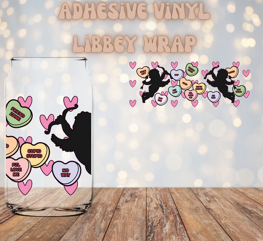 Stupid Cupid 16oz Libbey Wrap