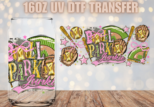 Ball park Junkie UV DTF