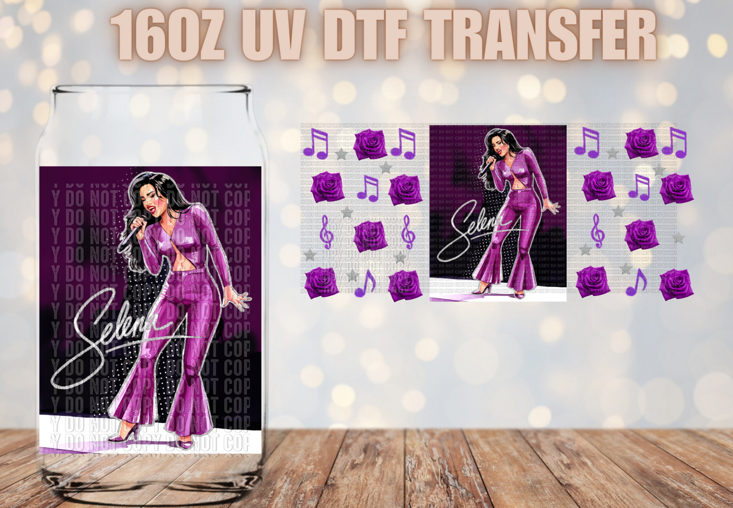 Music Notes Queen UV DTF