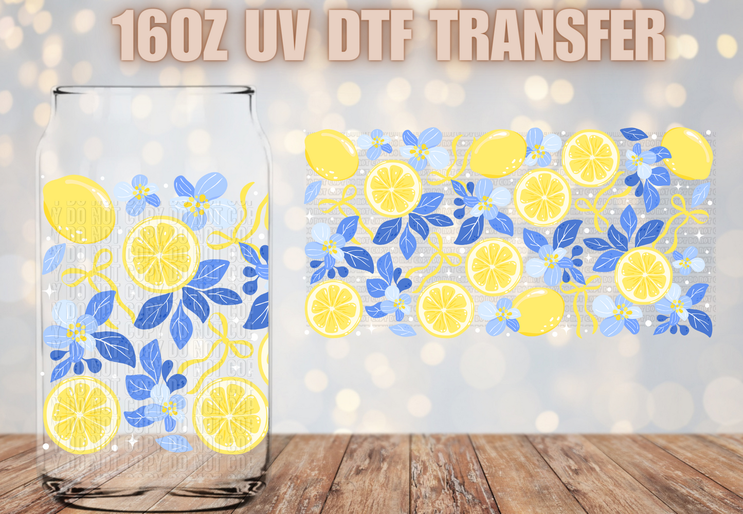 Lemons UV DTF