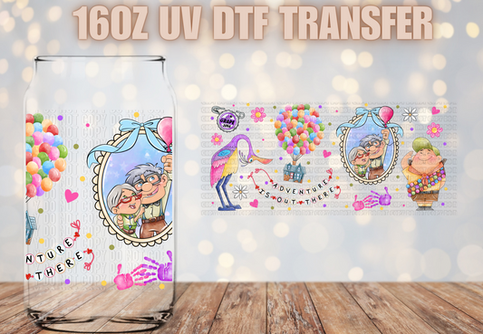 Adventure is out there UV DTF