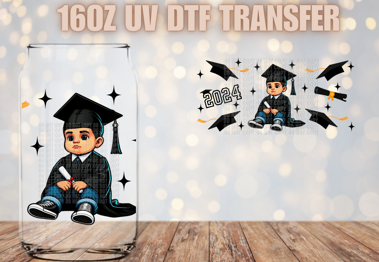 El Graduado UV DTF Wrap