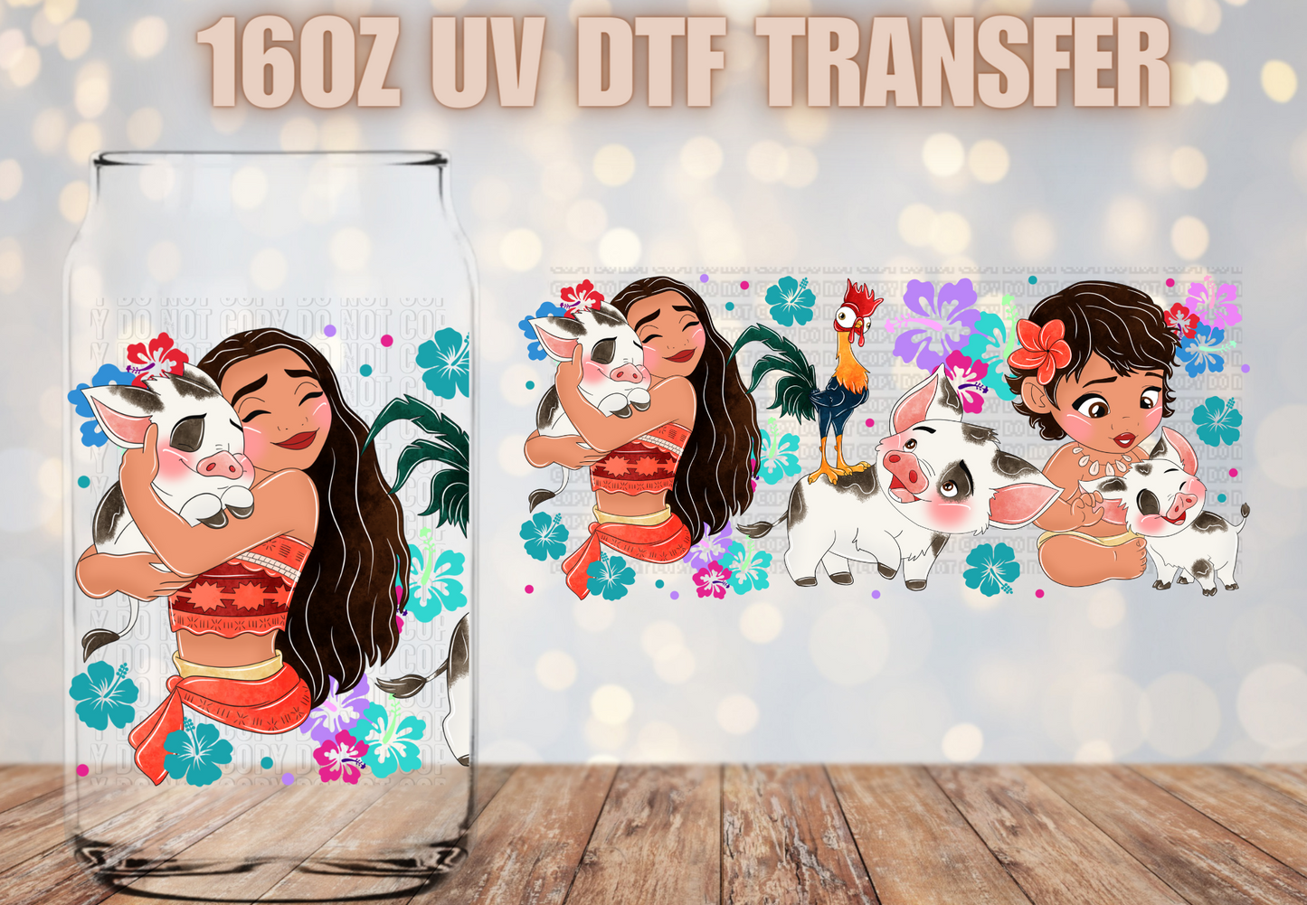 Moana UV DTF