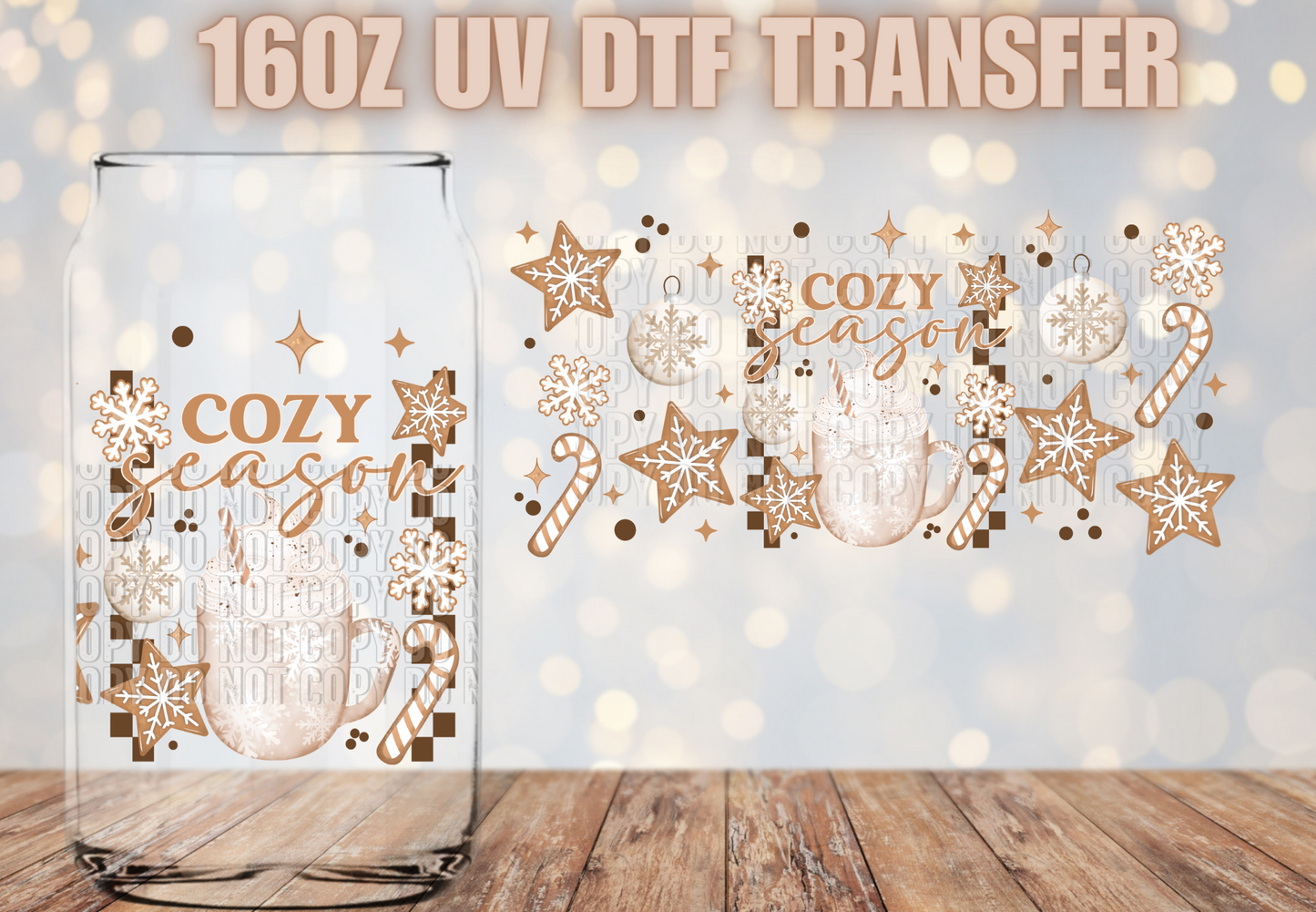 Cozy Season UV DTF