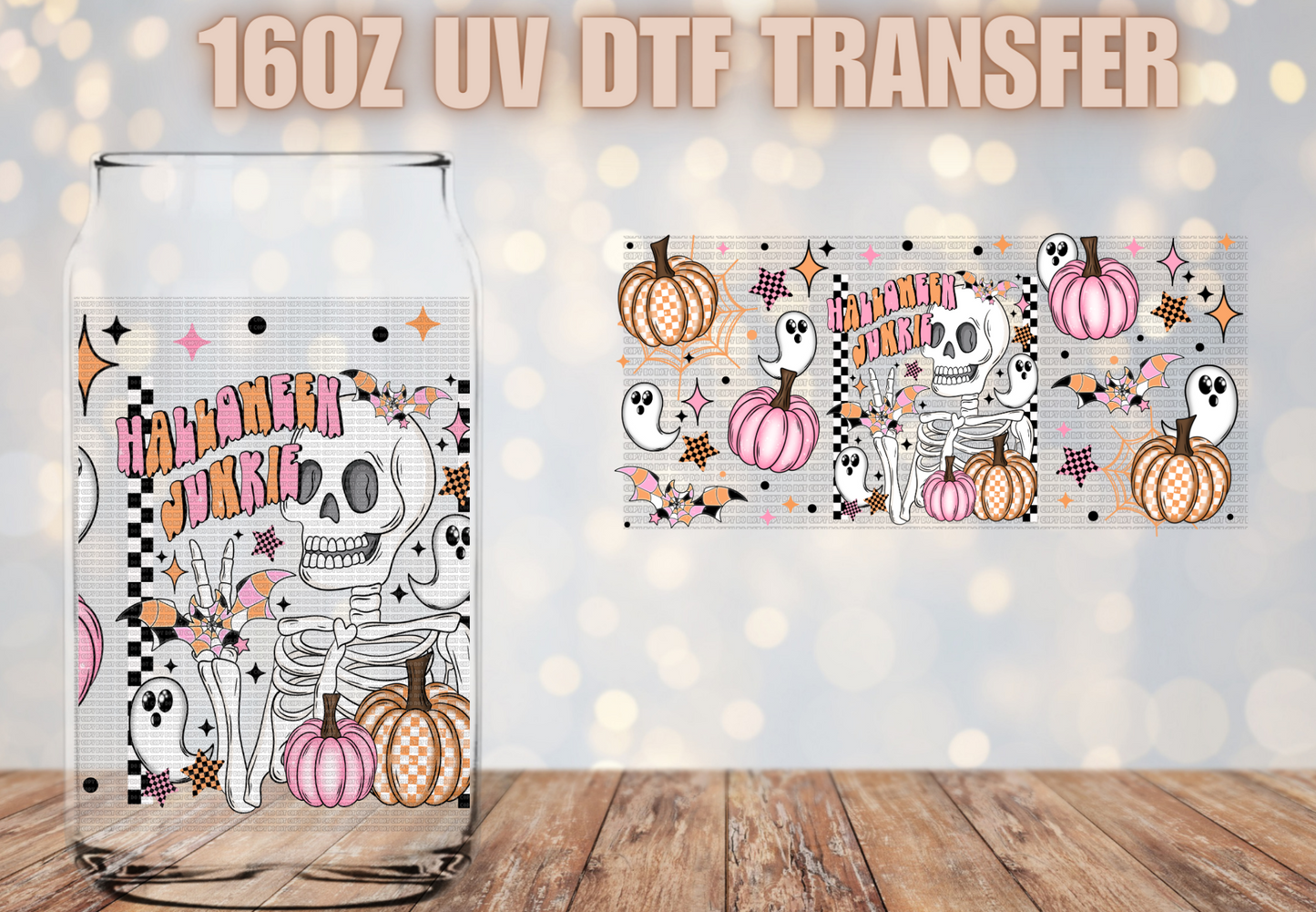 Halloween Junkie UV DTF
