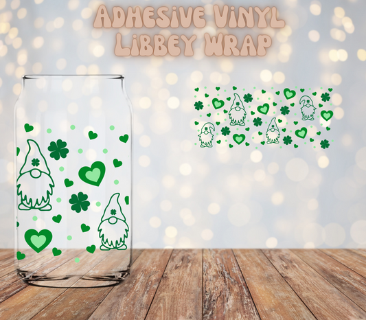 Lucky Gnomes 16oz Libbey Wrap
